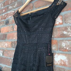 Bebe lace jumpsuit